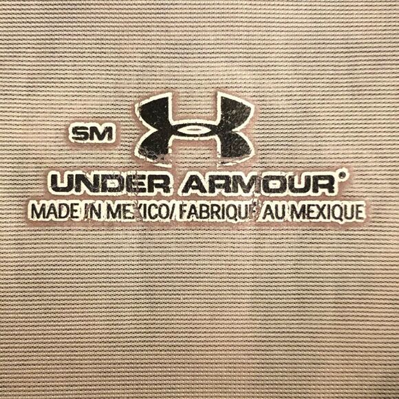 Under Armour Men’s Mossy Oak Camo Short Sleeve Shirt Sz S - Picture 6 of 7